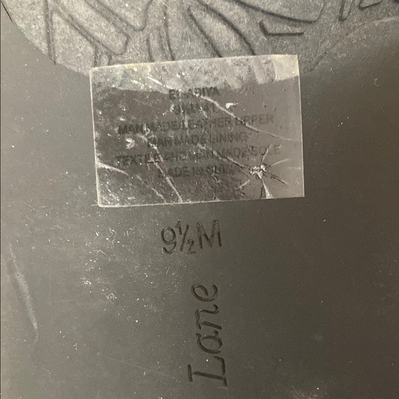 Essex lane Black and Brown python print Sandals size 9.5 - Picture 10 of 10